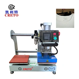 label ironing machine